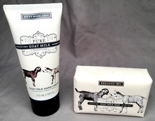 Goat Milk Soap Beekman 1802 Bar 9 oz.  Hand Cream 2 oz Fragrance Free