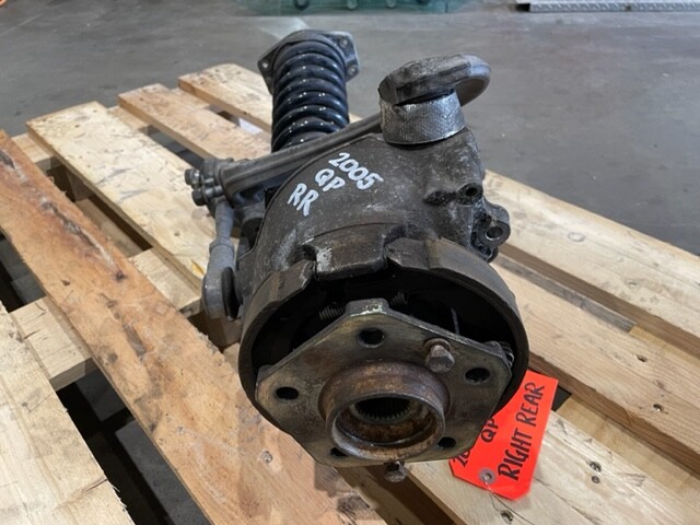 05 MASERATI QUATTROPORTE M139 OEM RIGHT REAR SUSPENSION CONTROL ARMS KNUCKLE