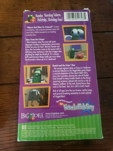 Veggie Tales VHS Lot God Wants Me To Forgive Ester Scared Christian Children - Picture 7 of 15