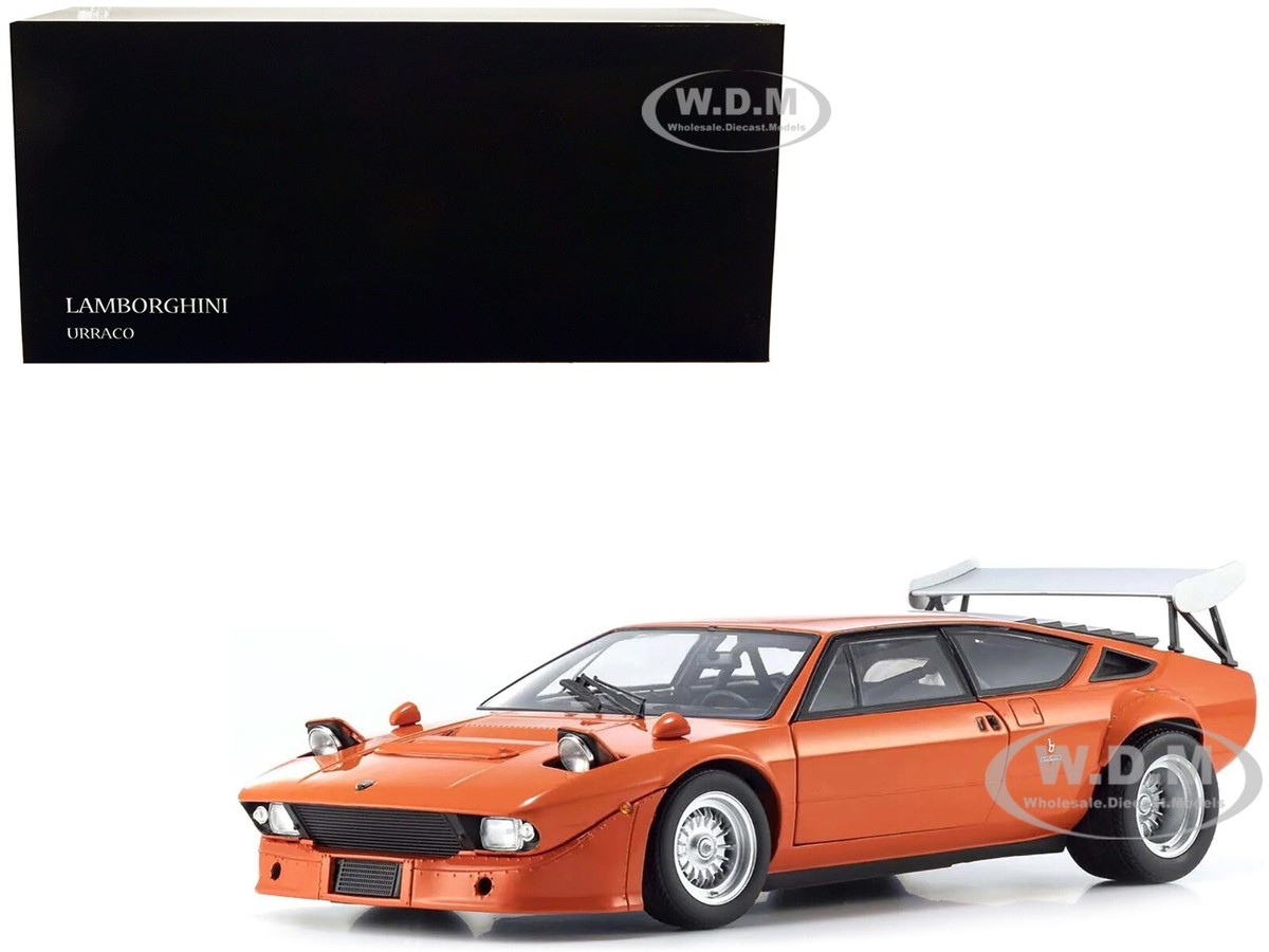 No.45 ミニカー1/18 KYOSHO Lamborghini Urraco LAMBORGHINI URRACO RALLY ORANGE 1/18 DIECAST MODLE CAR BY