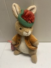 Vintage Benjamin Bunny Eden Plush Brown Stuffed Animal Beatrix Potter 1996 11