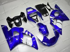 Fit for 1998-2002 YZF R6 Blue White ABS Injection Bodywork Fairing Panel Kit