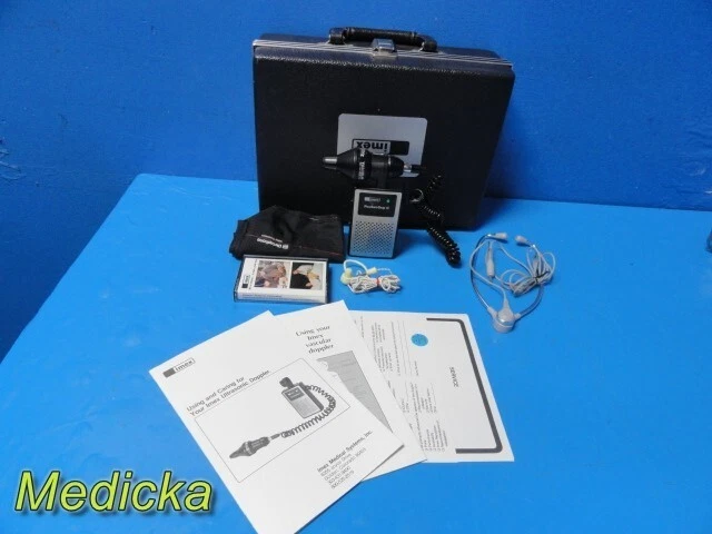 Doppler Imex Pocket-DOP II con sonda de 5,0 mHz, auriculares, estuche y manuales ~ 35604 Foto 3 de 4