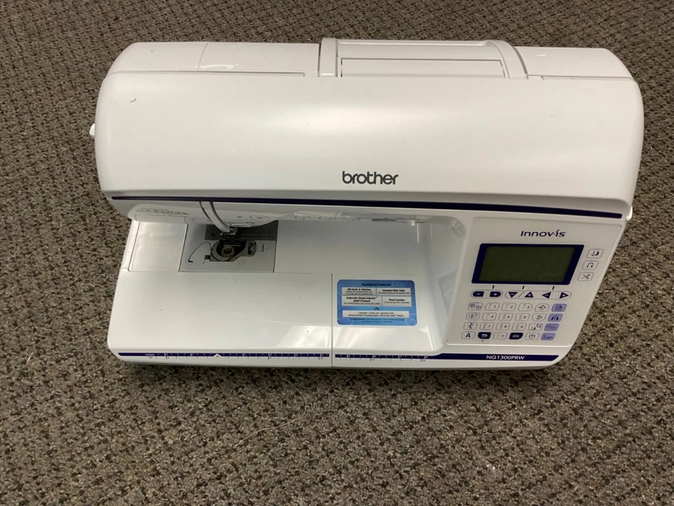 Brother NQ1300PRW Computerized Home Sewing Machine for Parts or Repair - Image 2 of 4