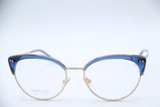 NEW SAFILO TRAMA 03 PJP BLUE GOLD GUNMETAL AUTHENTIC FRAMES EYEGLASSES 53-18
