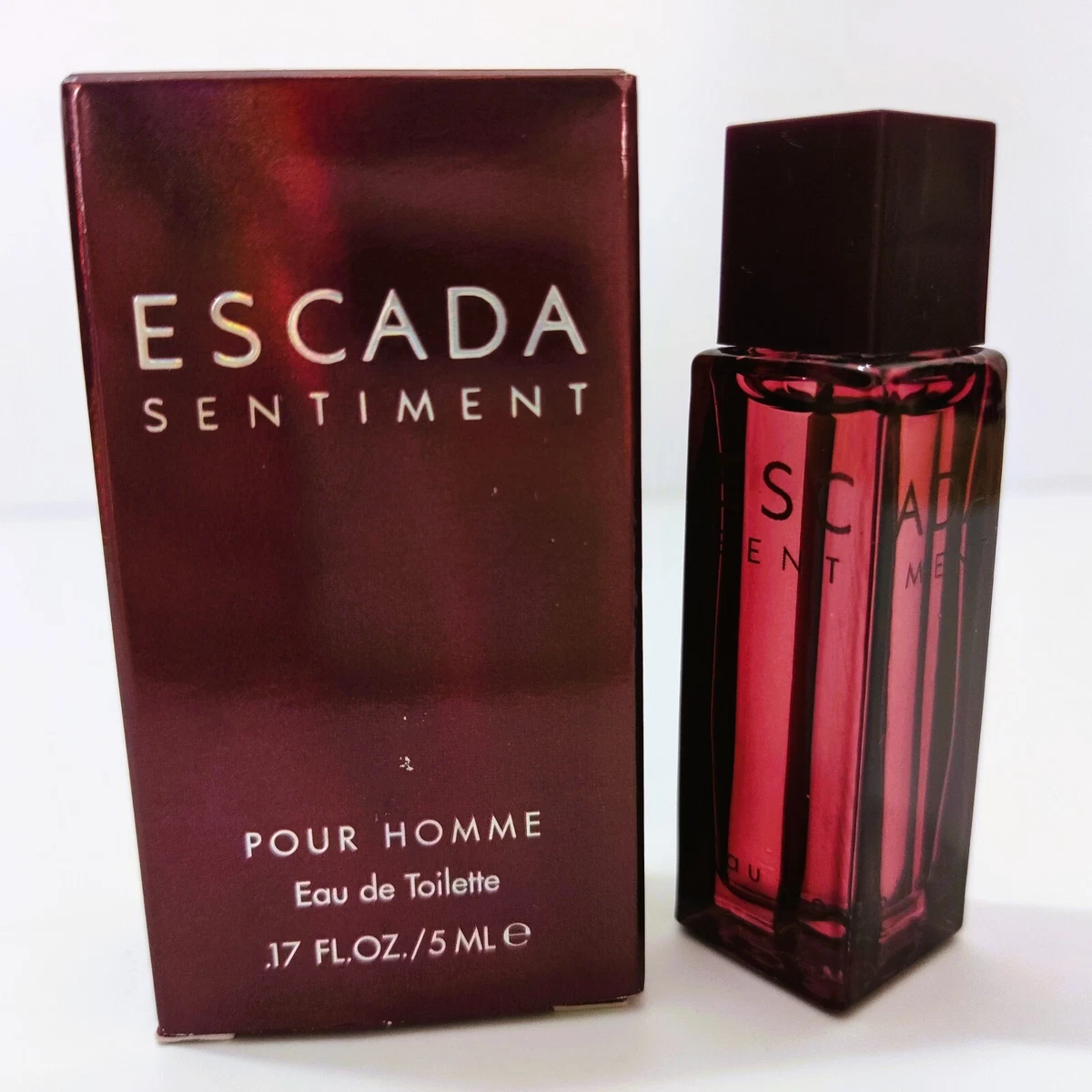 Escada Sentiment for Men 5ml EDT MINI MINIATURE PERFUME FRAGRANCE