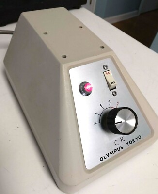 Olympus Tokyo Illuminator Transformer Base For Vintage CK Inverted Microscope 