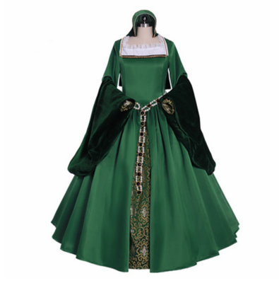 Victorian Queen Elizabeth Tudor Period Gothic Faire Tudor dress cosplay  costume | eBay