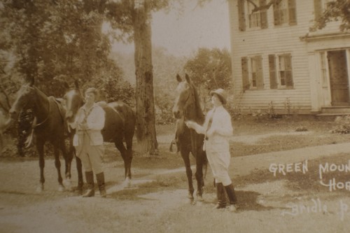 RPPC Green Mountain Horse Association Bridle Path Views Postcard VT - Picture 3 of 5