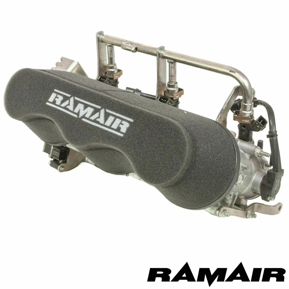 RAMAIR Air Box Elimination Performance Air Filter Kit for Triumph Rocket III 3