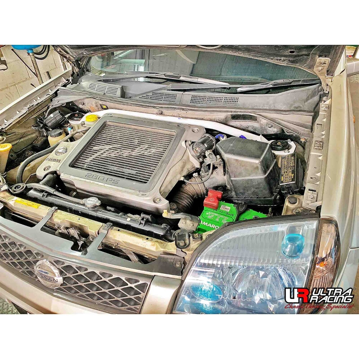 ⭐︎X-TRAIL t31⭐︎ ULTRA RACING FOR NISSAN X-TRAIL GT T31 2000~2007 2 POINT FRONT
