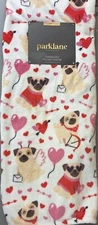 Valentines Throw-Parklane By Idea Nuova " Dogs and Hearts" 50"x70" NEW With Tags