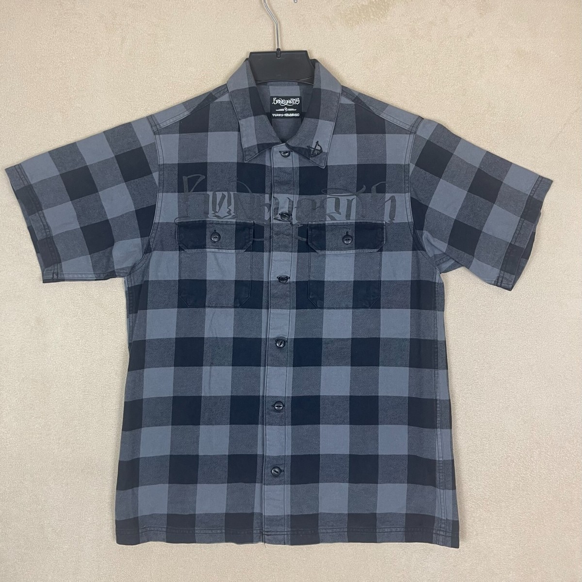 【NEIGHBORHOOD×stussy】BONEYARDS Shirt.SS Rare VTG STUSSY x NEIGHBORHOOD Boneyards No Quarter T Shirt