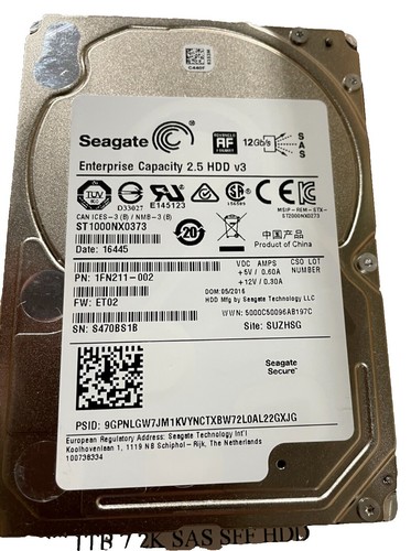 ST600MP0006 Seagate Exos 15E900 600GB 2.5 12Gb/s 256MB Internal