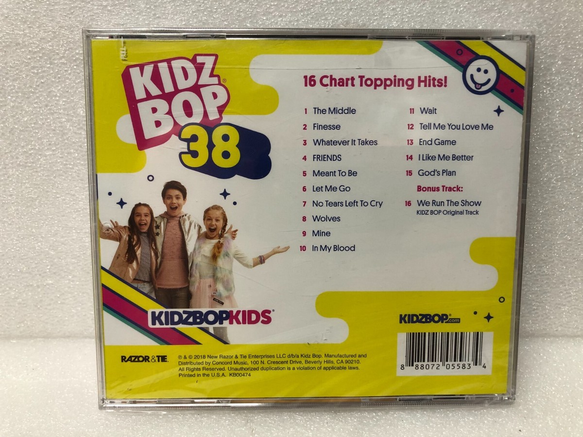 BRAND NEW SEALED Kidz Bop, Vol. 38 by Kidz Bop Kids (CD