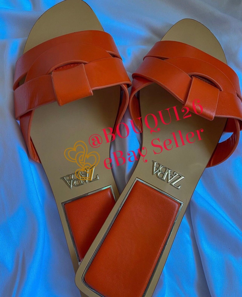 ★ZARA★ SANDALS WITH L DETAIL WIDE HEELED VINYL SANDALS - Light beige | ZARA United States