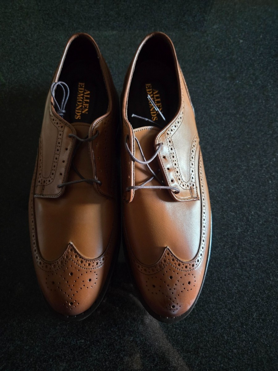 (取寄) アレンエドモンズ メンズ マニスティー Allen Edmonds men  Manistee Walnut New Allen Edmonds Walnut Mens Leather Lace-Up Oxfords Leather