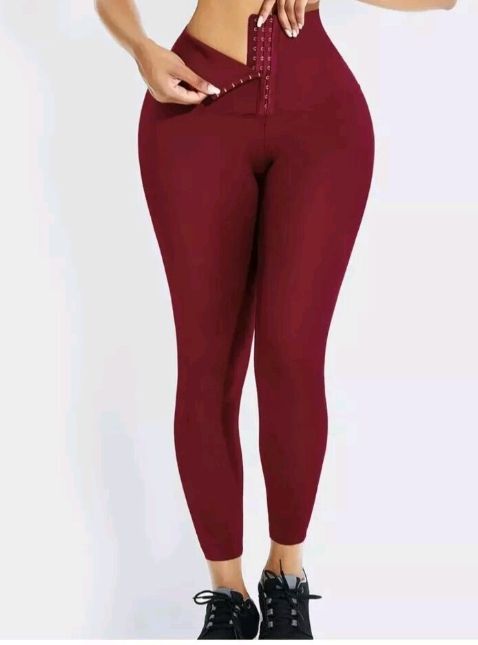 Yoga Pants High Waist & Compression At The Waist Size L (Free Shipping)-image