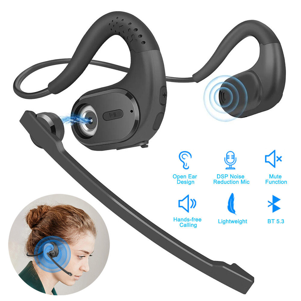 Open-Ear Air Conduction Headphones Bluetooth Wireless Earbuds