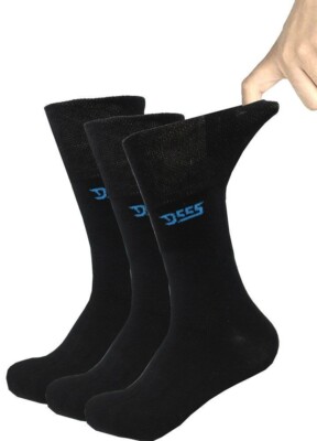 D555 Kingsize extra breite bequeme Passform Herrensocken 3er-Pack 11/13 14/16 (931400K)
