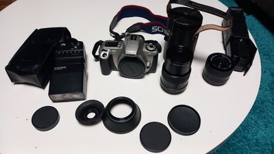Analog-Fotografie Canon EOS 300+ Speedlite 380EX+Carl Zeiss & Pentacon Objektive