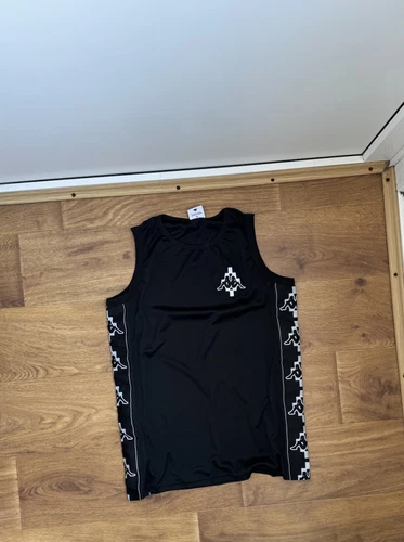 T shirt girocollo Marcelo Burlon County Of Milan nera M media ali kappa