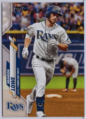 2020 Topps Advanced Stats #574 Brandon Lowe #'d 043/300