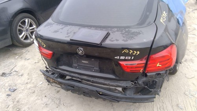 #ad #ad 15 16 BMW 428I Trunk decklid hatch tailgate black no right lamp $410.34