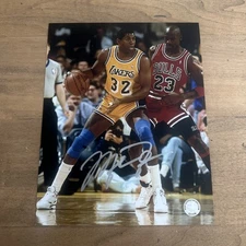 Michael Jordan autographed 8x10 Matte Photo with COA Auto Chicago Bulls GOAT