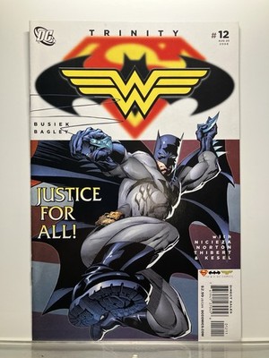 TRINITY #12 (2008) DC COMICS- ANDY KUBERT COVER- VF/NM