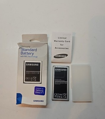 Samsung Galaxy S5 Battery 2800mAh OEM Replacement EB-BG900BBZ NFC New
