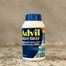1 bottle-Advil Liqui-Gels Minis 200MG Ibuprofen 200 Capsules NEW-FREE ship 