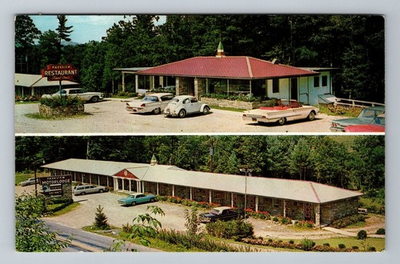 #ad Linville Falls NC North Carolina Parkview Motor LodgeVintage Postcard $0.99