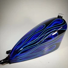 Custom Painted Narrow Sporty Frisco Chopper Gas Tank 2.5 gallon