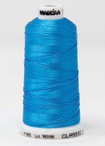 Madeira Classic Rayon 40, #1095 LARIMAR 1000m Embroidery Thread - 第 1/1 張圖片