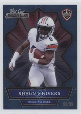 2021 Wild Card Alumination NIL Collegiate Edition Blue /99 Shaun Shivers 00gy