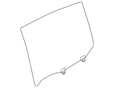 Genuine Nissan Movable Glass 82300-6MW0A