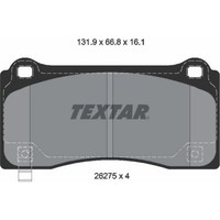Textar 2627501 Bremsbelagsatz FüR Tesla Model 3 Y 5YJ3 5YJY
