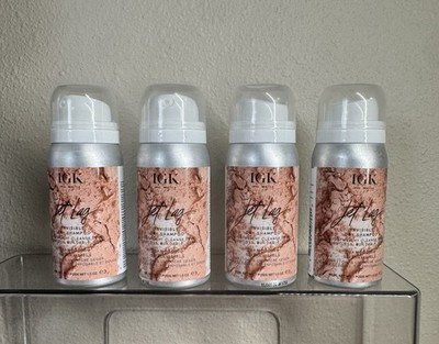 NEW ~ LOT of 4 IGK JET LAG Invisible Dry Shampoo 1 Oz Each - 4oz total