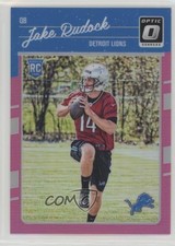 2016 Donruss Optic Rookies Pink Jake Rudock #118 g1m