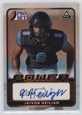 2021 Leaf Pro Set Power Base Auto Jaivon Heiligh #BA-JH3 Auto 1fa0