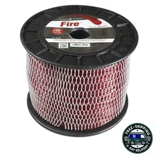 Stens .105" Fire Trimmer Line 5 lb Spool, 380-643 Heavy-Duty String Trimmer Line