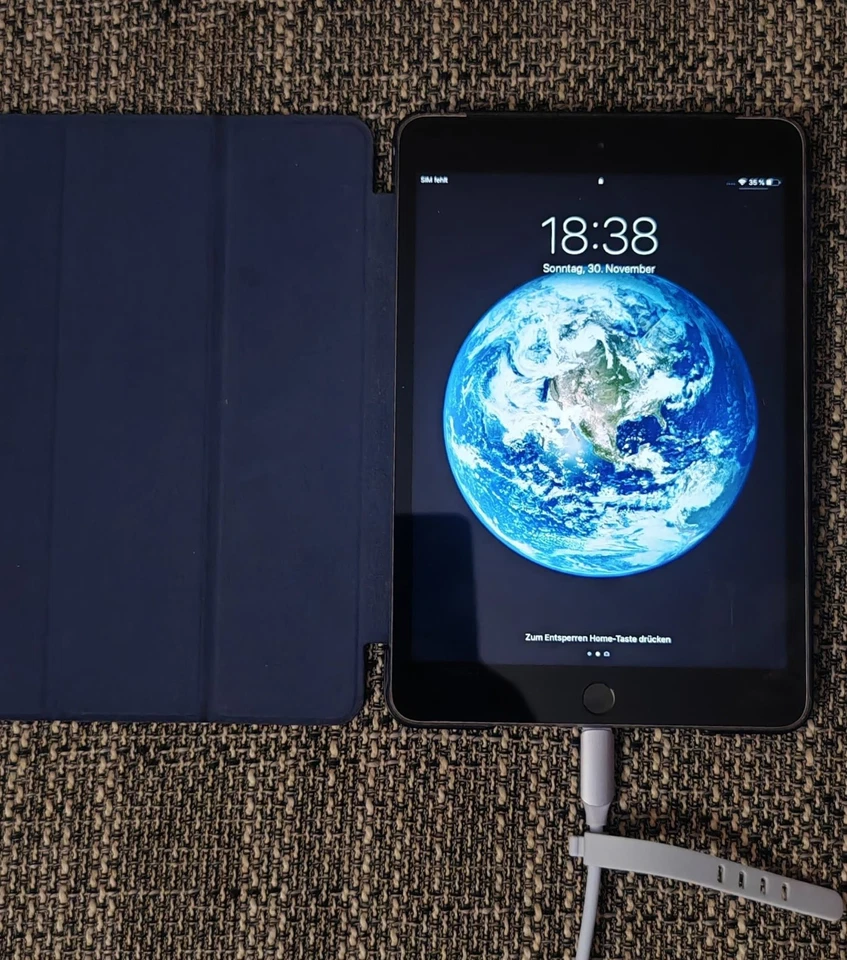 Apple iPad mini 3. 16gb Wifi + Cellular micro-SIM  LTE (Free) Graphit  Tablet PC - Bild 3 von 4