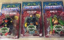 Masters of the Universe Origins Lord Gr'Asp  Snake Trooper  & Reptilax Snake Men
