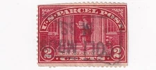STAMP US SCOTT Q2 "City Carrier" 2 CENT 1913 USED FANCY CANCEL - AA
