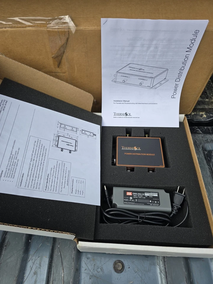 KIT DE CONTROL TTC-NTS-PC THERMASOL THERMATOUCH CROMO PULIDO CONTEMPORÁNEO Foto 2 de 4