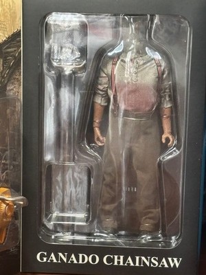 Hot Toys Biohazard 4 VGM05 Ganado Chainsaw 1/6 Figure Used Rare Japan