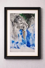 Unique Abstract Expressionism Wall Art Study #5 Bear