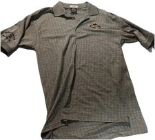 Harley Davidson Crystal Springs Short Sleeve Beige Plaid Polo ￼Men’s XL