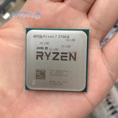 AMD Ryzen 7 5700X Desktop CPU R7 5700X Processor Socket AM4 3.4 GHz 8-Core